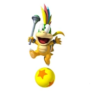 Modelo de Lemmy en New Super Mario Bros. Wii.