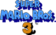 Mario 3 logo intro