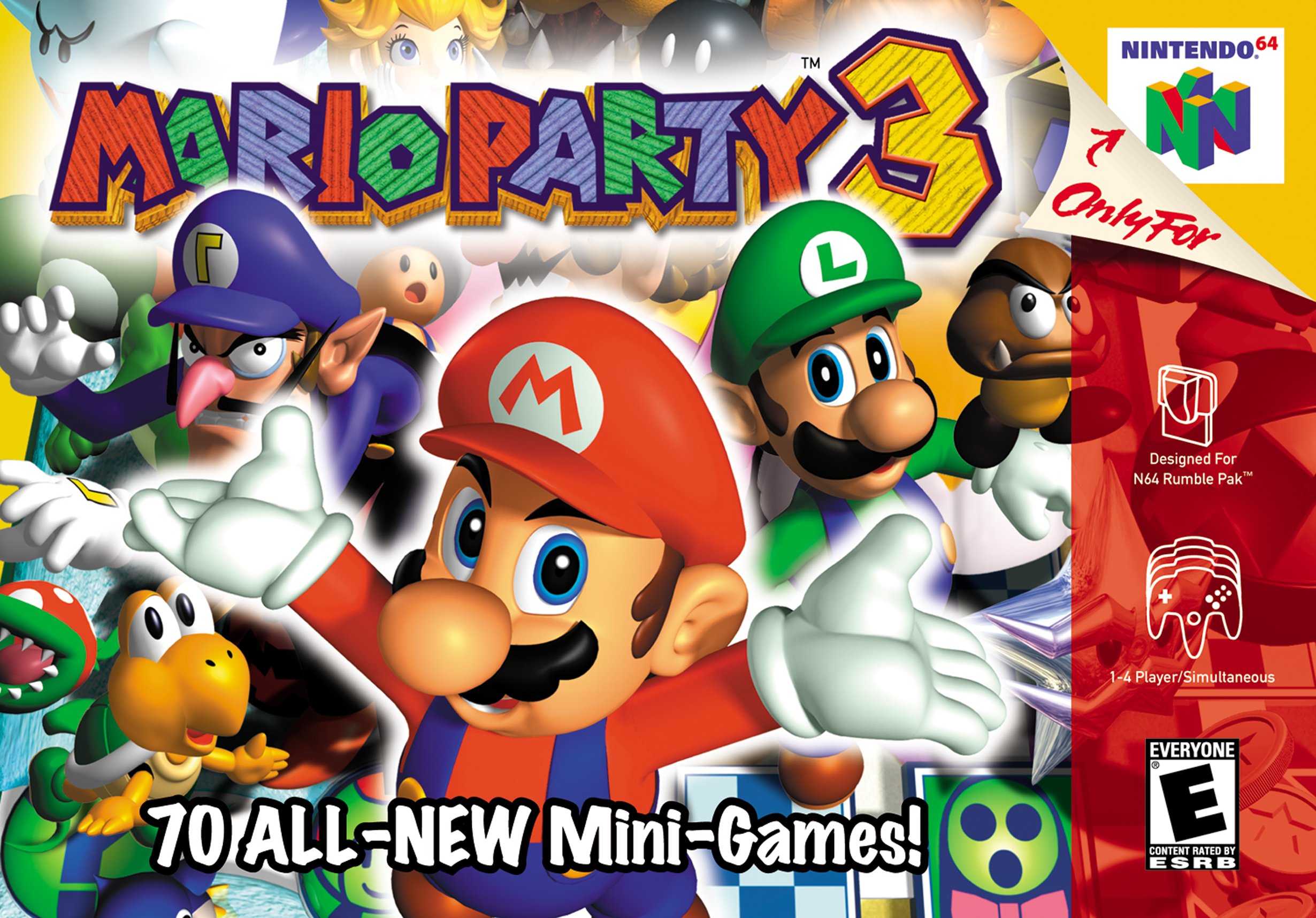 マリオパーティ3 マリオパーティ3｜ニンテンドウ64 (N64)｜任天堂｜レトロゲーム