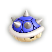 Spiny Shell artwork from Super Smash Bros
