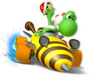 Yoshi en Mario Kart 7