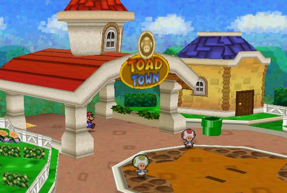 Toad Town - Super Mario Wiki, the Mario encyclopedia