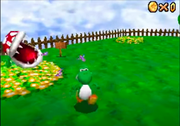 Yoshi VS Piranha Plant
