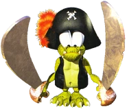 DKC2 Artwork Kutlass 2.png (449 KB) Donkey Kong Country 2: Diddy's Kong Quest