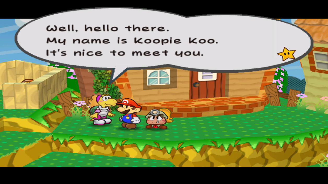 Koopie Koo pleads with Koops not to join Mario's team and go slay ...