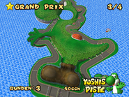 MKDD Screenshot Yoshis Piste 2