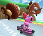 Défi À bas les Goombas avec Birdo