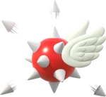 Un Hériss replié ailé