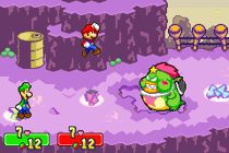 Mario allant sauter sur Sterex