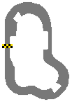 MKDS Screenshot Yoshi-Kaskaden Layout.png (1 KB) Der Streckenverlauf