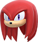 Knuckles (head) - MaS