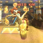 MK8 Screenshot Prinzessin Daisy Sprungturbo Bike 2