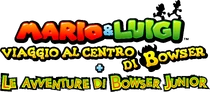 Mario&LuigiViaggioAlCentroDiBowser+LeAvventureDiBowserJunior-Logo.png (1,61 Mio) Logo italien