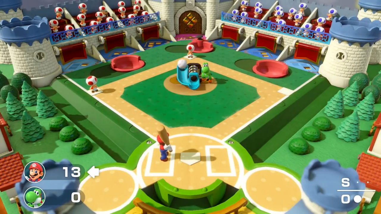 super mario bros baseball switch