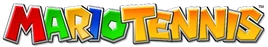 Mario Tennis logo