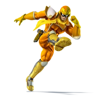 SSB4 Sprite Captain Falcon 1