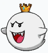 Sprite del Rey Boo en Super Princess Peach