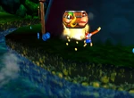 DK64 Screenshot Wunder Wald Lanky Kongs Bananenmünzen 4