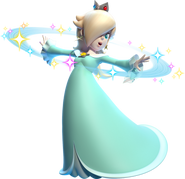 Rosalina (unlockable) Unlocked at the end of Super Galaxy