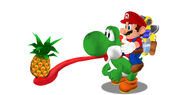 SMS Artwork Mario & Yoshi