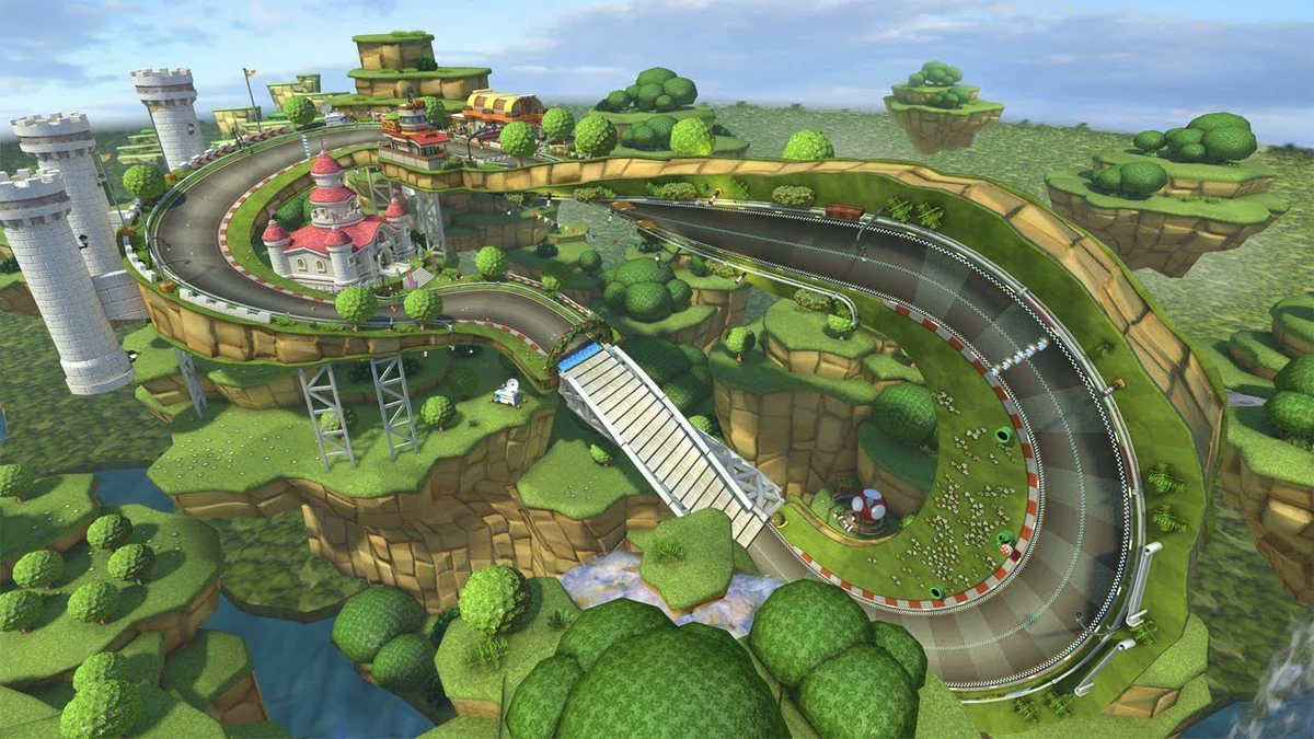 Mario Circuit Mario Kart 8 Mario Wiki Fandom 5513