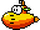 SMW2 Sprite U-Yoshi 4.png