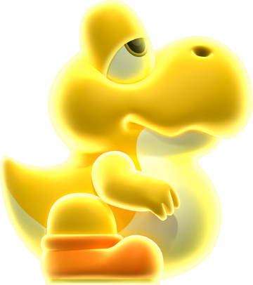 Bebe Yoshi Lumineux Wiki Mario Fandom