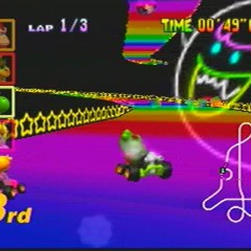 Rainbow Road Mario Kart 64 Mariowiki Fandom