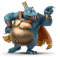 Art King K. Rool bleu Ultimate