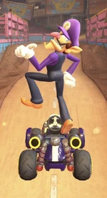MKWorld Screenshot Waluigi Sprungturbo 4