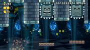 Mega Thwomp Castle Hallways