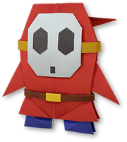 Shy Guy de Origami