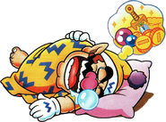 Wario rêvant