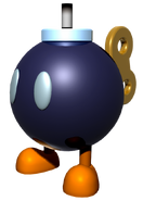 Illustration de Bob-omb pour "Mario Kart Double Dash !!!"