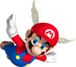 Mario Ailé dans Super Mario 64 DS