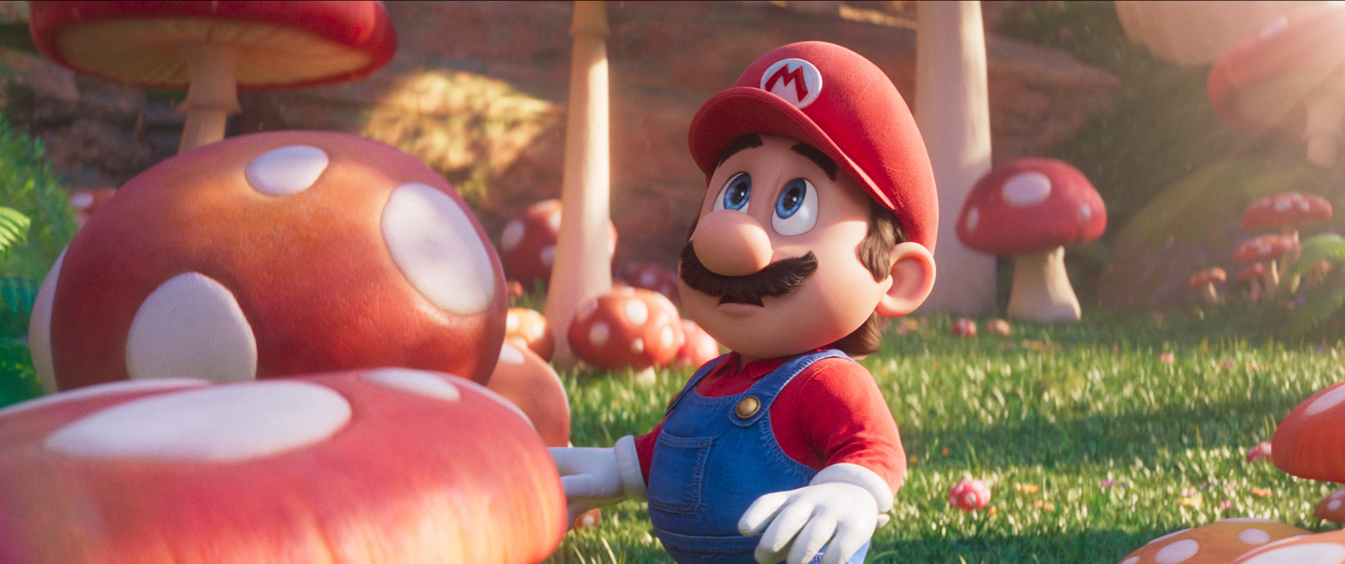 Página de Super Mario Bros. Movie da detalles de la trama