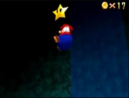 Mario Ballooning to get the Star.