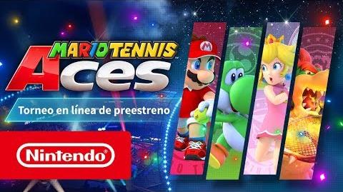 Mario Tennis Aces - Tráiler del torneo en línea de preestreno (Nintendo Switch)