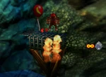 DK64 Screenshot Aqua Alptraum Diddy Kong Bananen 10