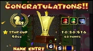 Gewinnsequenz in Mario Kart: Double Dash!!
