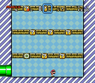 A 1-Up Room, with an O/X Block