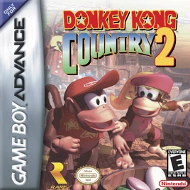 DKC2 GBA Cover