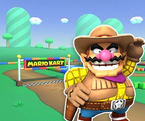 Icon der normalen Version mit Wario (Cowboy)