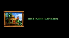 DKCR Screenshot DKCR Staff Credits (Retro Studios Staff Credits)