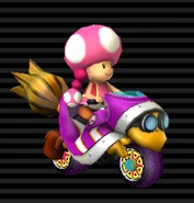 Toadette's Magikruiser.