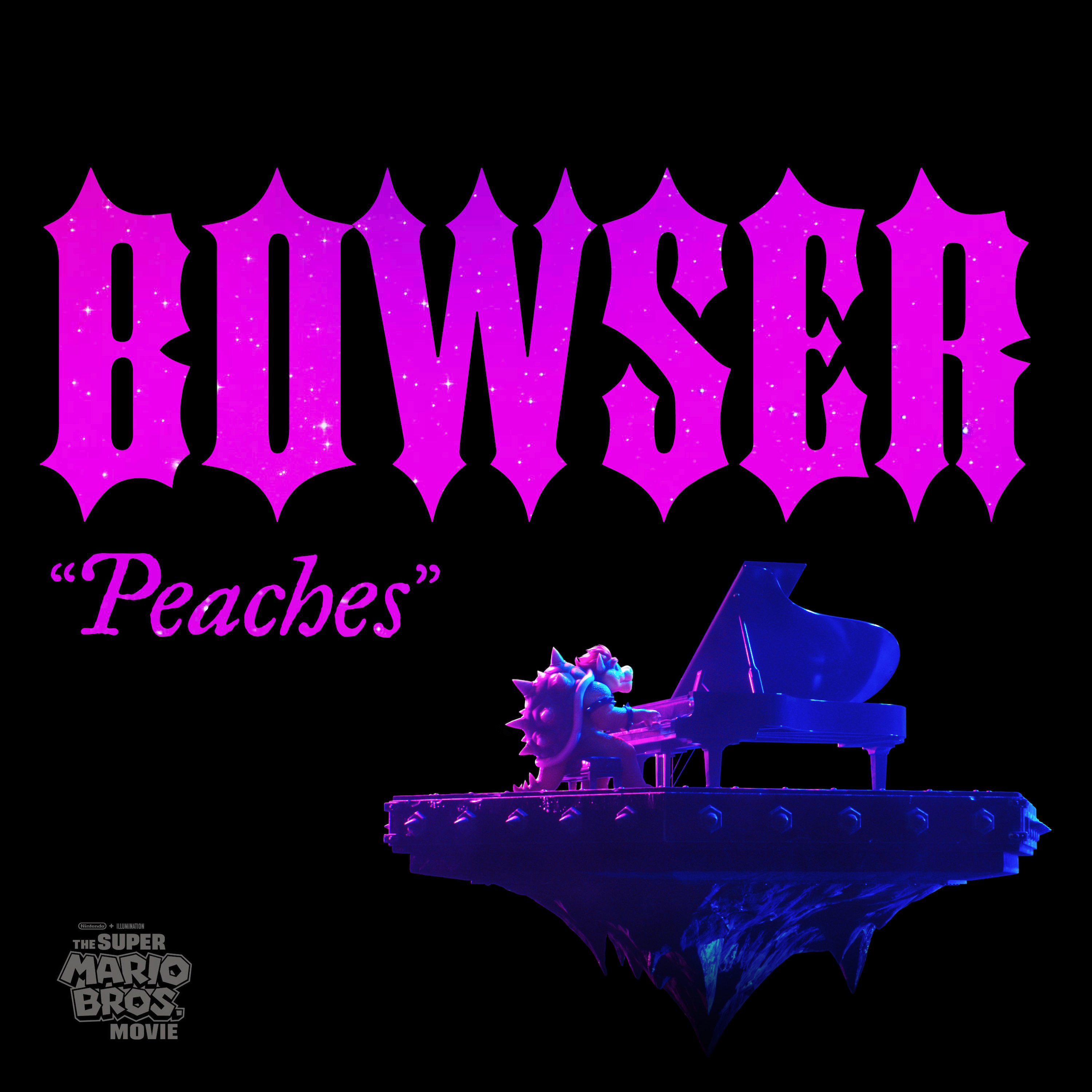 Peaches NOTE BLOCK COVER [The Super Mario Bros. Movie] Bowser`s