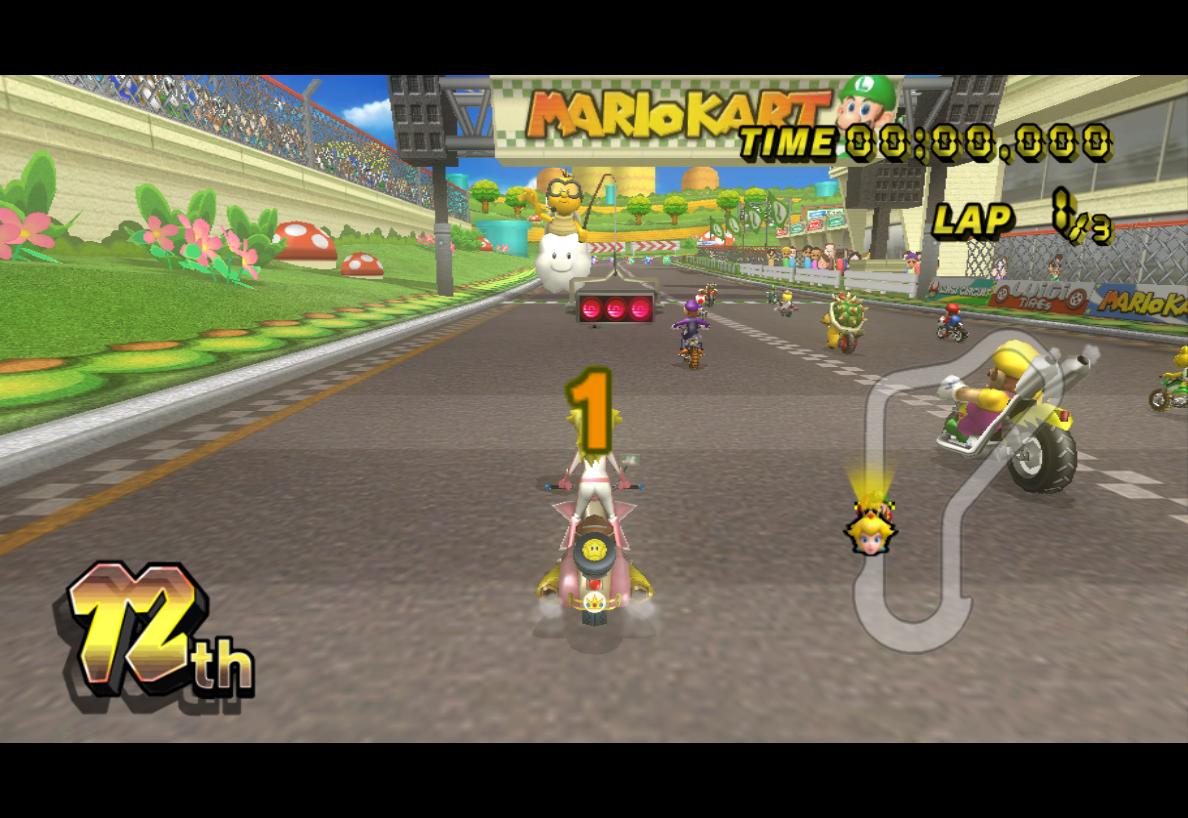 Mario kart wii clearance retro grand prix