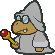 Magikoopa B - Paper Mario