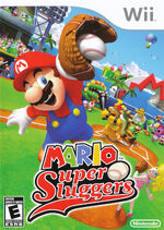 Jaquette américaine Mario Super Sluggers