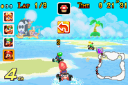 Shy Guy Beach (Mario Kart Super Circuit)